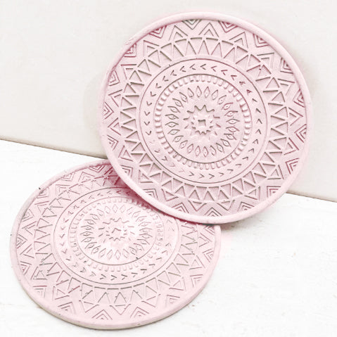 Mandala Coasters - Set of 2 - Variety of Colours