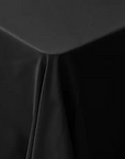 Black Premium Poly Tablecloth